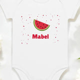 Watermelon Personalised Bodysuit - Cozy Crew Club