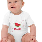 Watermelon Personalised Bodysuit - Cozy Crew Club