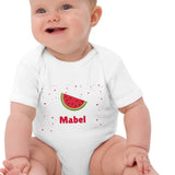Watermelon Personalised Bodysuit - Cozy Crew Club