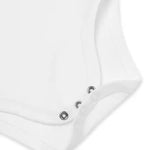 Hello World Bodysuit White 100% Cotton - Cozy Crew Club