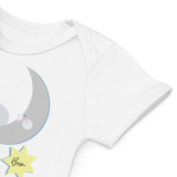 Dreamy Night Sky (Personalised Name & Date of Birth Bodysuit)