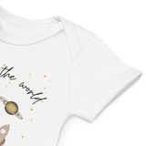 Welcome to the World Galaxy (Personalised Name Bodysuit)