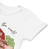 Welcome to the World Farm Animals (Personalised Name Bodysuit)