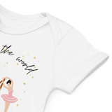 Welcome to the World Ballerina's (Personalised Name Bodysuit)