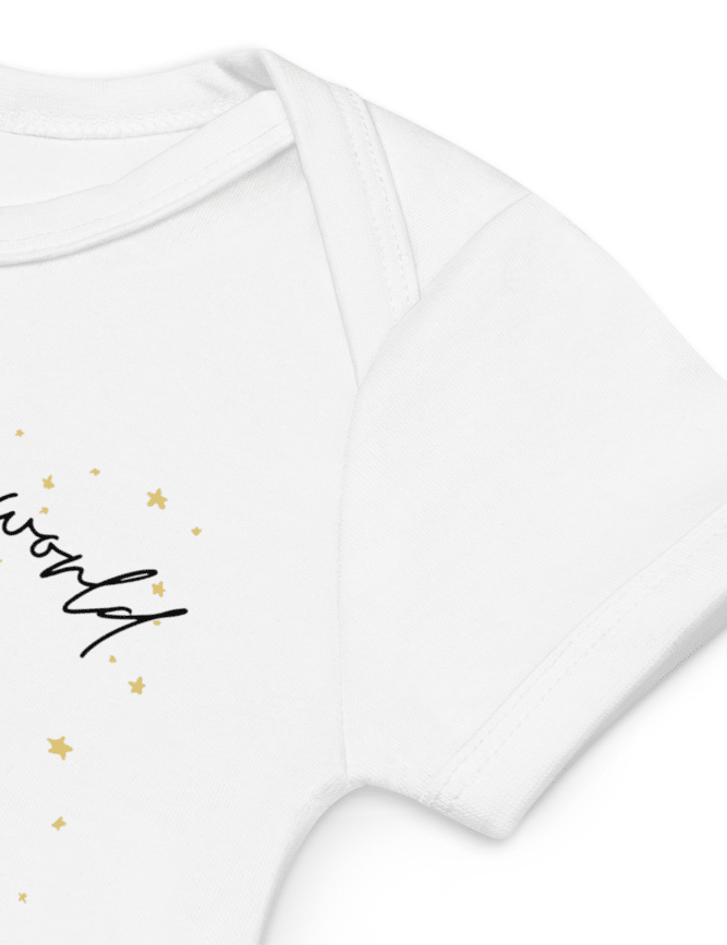 Welcome to the World Princess Castle (Personalised Name Bodysuit) - Cozy Crew Club