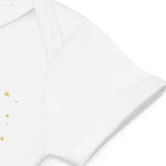 Hello World Bodysuit White 100% Cotton - Cozy Crew Club