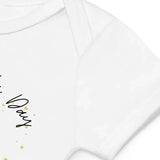 Our First Father's Day (Personalised Giraffe Bodysuit) - Cozy Crew Club