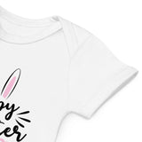 Happy Easter Bunny Pink Bodysuit