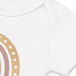 Neutral Heart Rainbow Baby Due Bodysuit - Cozy Crew Club