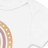 Neutral Heart Rainbow Baby Due Bodysuit - Cozy Crew Club