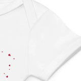 Cherry Personalised Bodysuit in White - Cozy Crew Club