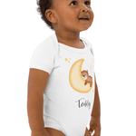 Dreaming Bear (Personalised Name Bodysuit) - Cozy Crew Club