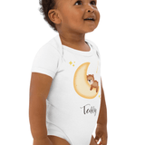 Dreaming Bear (Personalised Name Bodysuit) - Cozy Crew Club