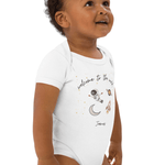 Welcome to the World Galaxy (Personalised Name Bodysuit) - Cozy Crew Club