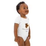 Welcome to the World (Personalised Name Bear Bodysuit)