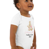 Bunny Father's Day 2025 (Personalised Bodysuit) - Cozy Crew Club