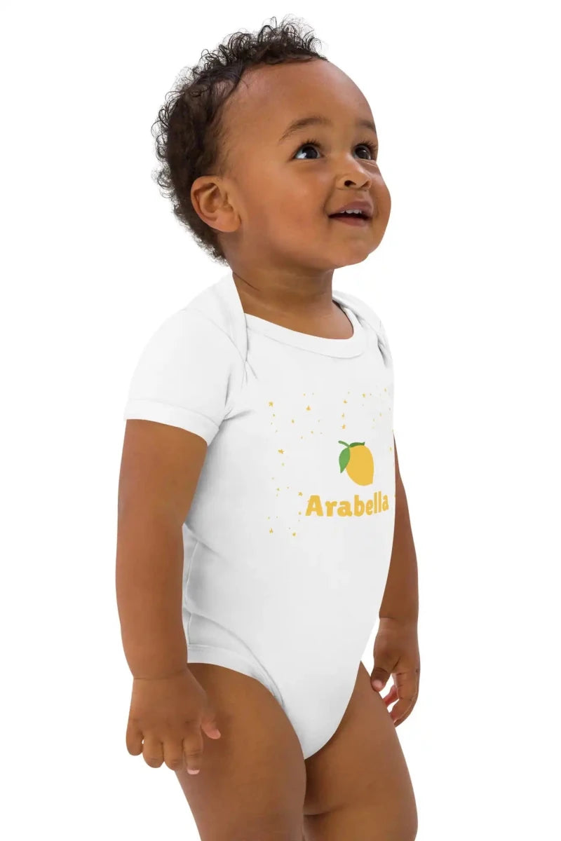 Lemon Personalised Bodysuit - Cozy Crew Club