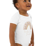 Neutral Rainbow Baby Due Bodysuit - Cozy Crew Club
