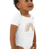 Neutral Rainbow Baby Due Bodysuit - Cozy Crew Club