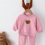 Cozy Cub Bear Colour Tracksuit