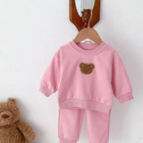 Cozy Cub Bear Colour Tracksuit