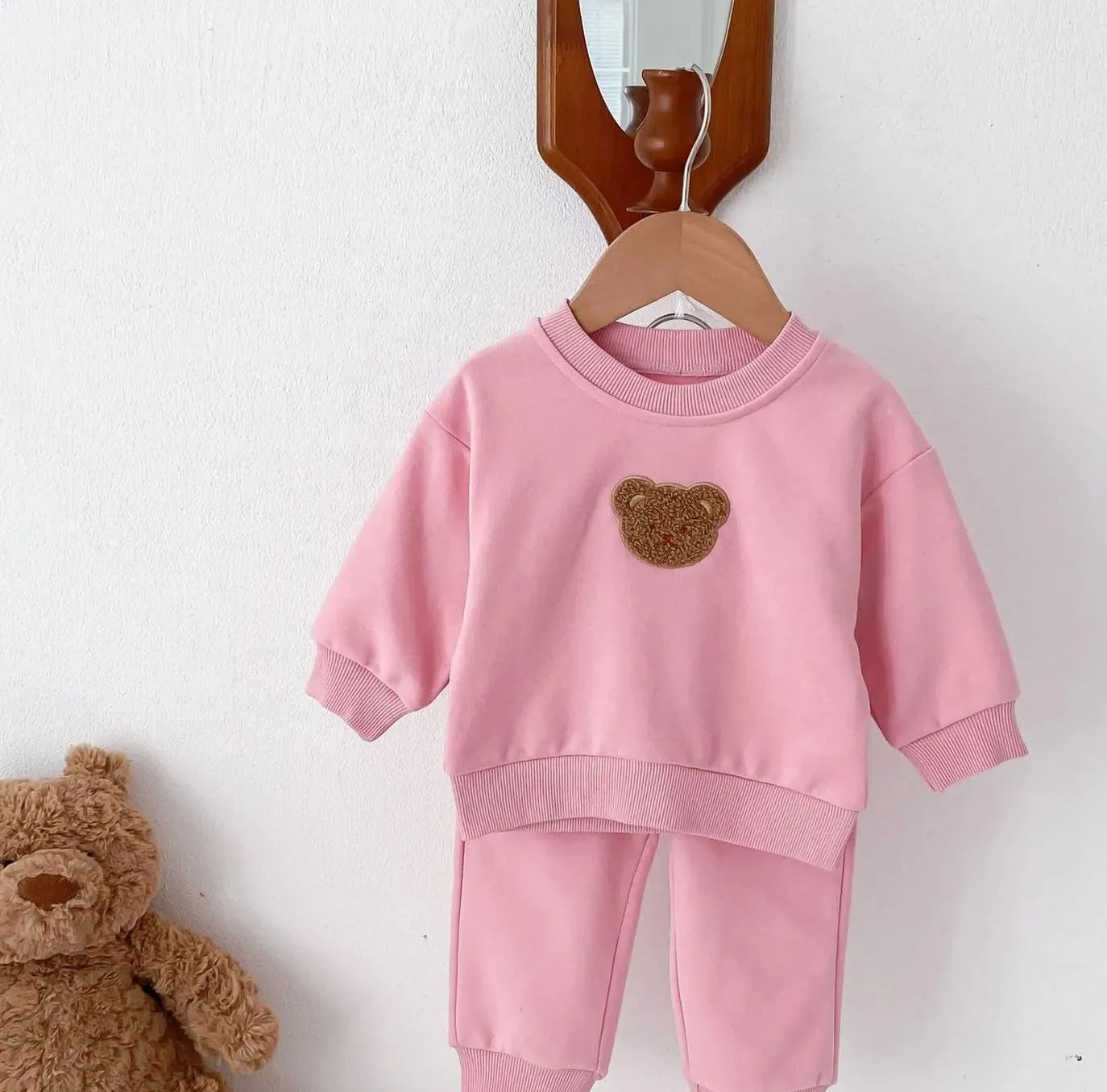 Cozy Cub Bear Colour Tracksuit