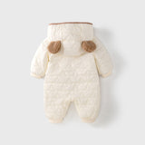Combinaison matelassée Friendly Bear pour l'hiver