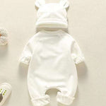 Bear Patch Romper, Hat - Brown or White Cozy Crew Club Rompers mora-uk.myshopify.com bear-patch-romper-hat-and-mittens   10off, 20off, allproducts, baby, baby collection, bear, bear collection, bear print, BFCM-20, BFCM-25, BFCM20, BOXINGDAY, China, CHRISTMAS20, clothing, LINECARD, new in, nightwear, nonpersonalised, outfit, PADDY10, romper, WINTER30