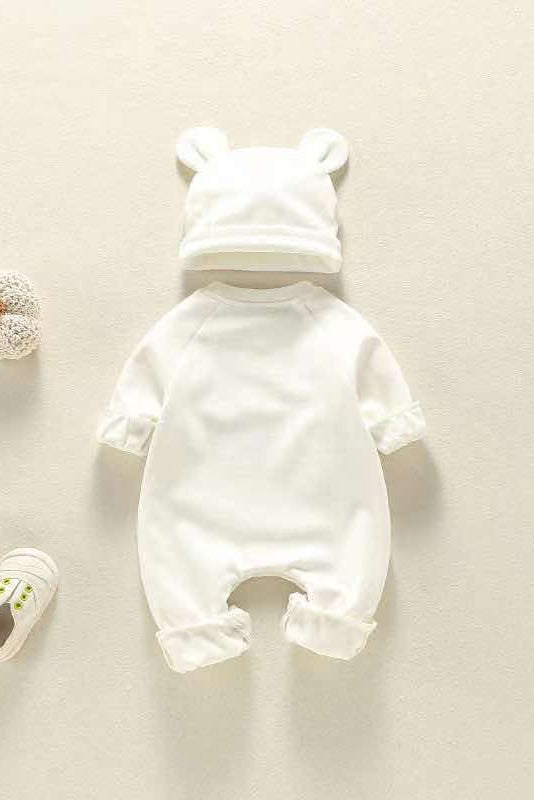 Bear Patch Romper, Hat - Brown or White Cozy Crew Club Rompers mora-uk.myshopify.com bear-patch-romper-hat-and-mittens   10off, 20off, allproducts, baby, baby collection, bear, bear collection, bear print, BFCM-20, BFCM-25, BFCM20, BOXINGDAY, China, CHRISTMAS20, clothing, LINECARD, new in, nightwear, nonpersonalised, outfit, PADDY10, romper, WINTER30