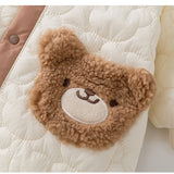 Combinaison matelassée Friendly Bear pour l'hiver