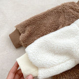 The Love Fur Bear Knitted Hooded Pramsuit - Cozy Crew Club