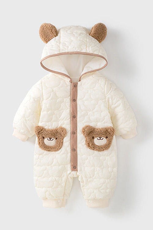 Friendly Bear Puffer Suit Winter