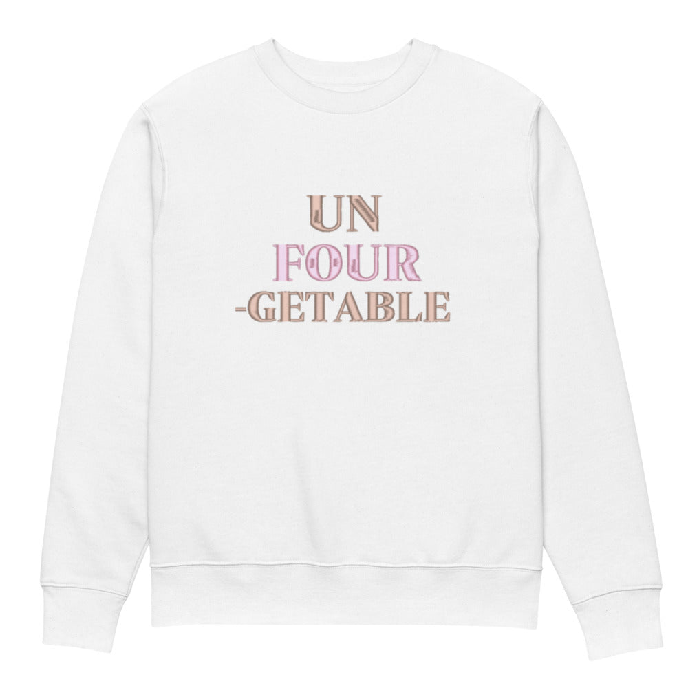 Un FOUR-Getable 4th Birthday Sweatshirt Personalised