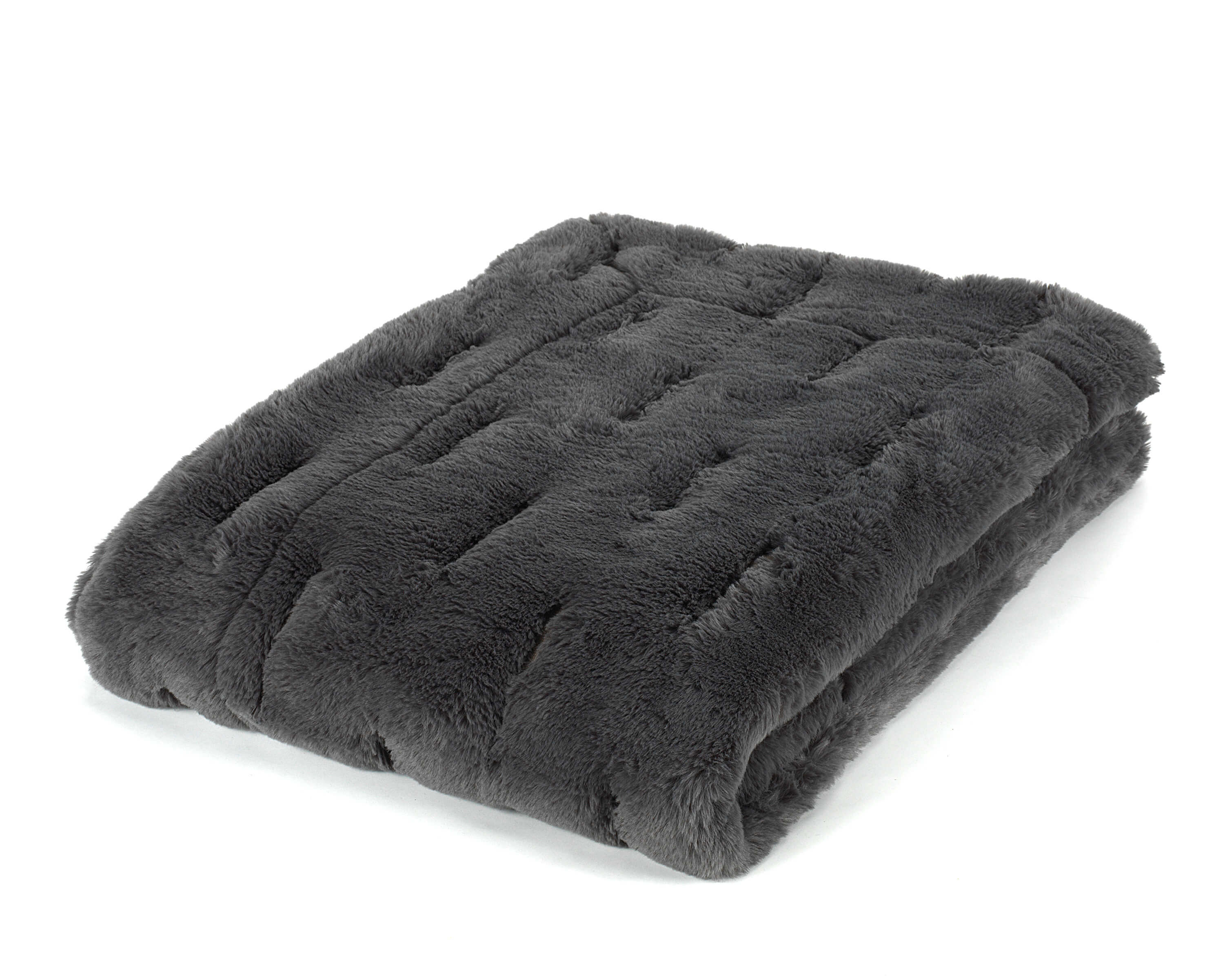 Mora Vinson Interior Luxury Soft Fox Faux Fur Throw Blanket