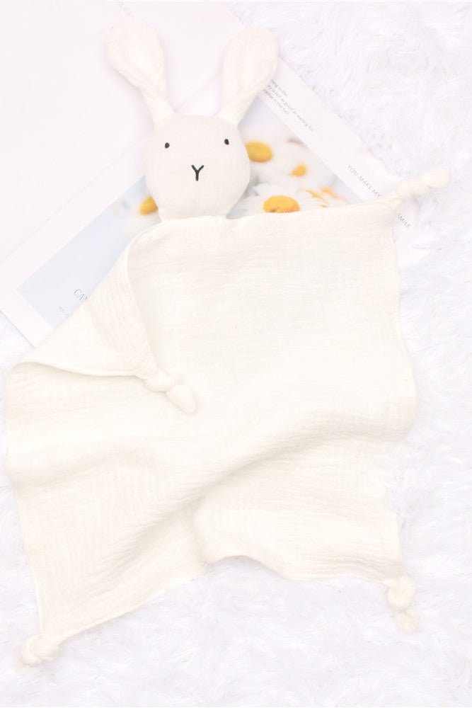 Bunny Comforter Cozy Crew Club Baby Comforter mora-uk.myshopify.com bunny-comforter White BC-W 10off, 20off, accessories, accessory, allproducts, baby, baby collection, baby comforter, BFCM-NEW20, BFCM20, BFMC-20, bunny, china, CHRISTMAS20, comforter, easter50, elena, gift, PADDY10, personalise, WINTER20