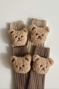 The Bear Knee Socks - Cozy Crew Club