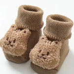 Boucle Teddy Slipper Socks Cozy Crew Club Slippers mora-uk.myshopify.com bear-boucle-teddy-slipper-socks Brown Bear / 0-12 M BBTSS-B012 10off, 20off, acc, accessories, accessory, allproducts, baby, bear socks, beautifulbambino, BFCM-20, BFCM-25, BFCM20, bow, China, CHRISTMAS20, clothing, daywear, kids, knee high socks, LINECARD, new in, nonpersonalised, PADDY10, ribbon, set, slip on, slipper, socks, whatnot, WINTER20, zero