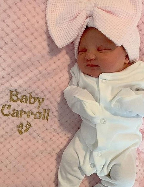 Cocole (Pink) Personalised Microfibre Soft Baby Blanket - Cozy Crew Club