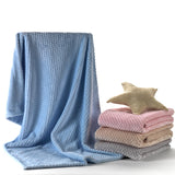 Mora Cocole (Blue) Personalised Microfibre Soft Baby Blanket