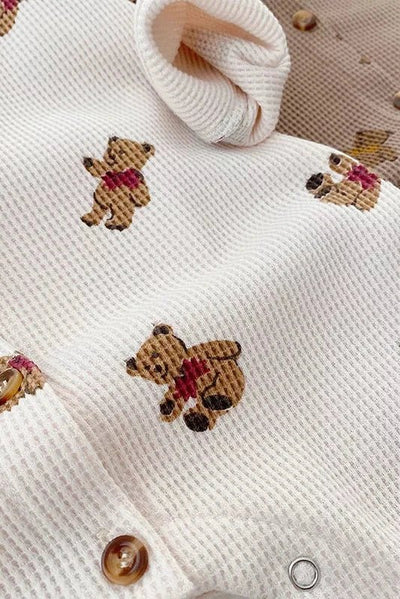 Grenouillère à motif ours