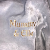 Mother & Baby Sofing Personalised Microfibre Soft Sofa Blanket (Grey)