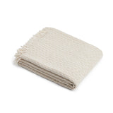 Mora Interior Eco (Champagne Plaid) Soft Cotton Sofa Throw Blanket