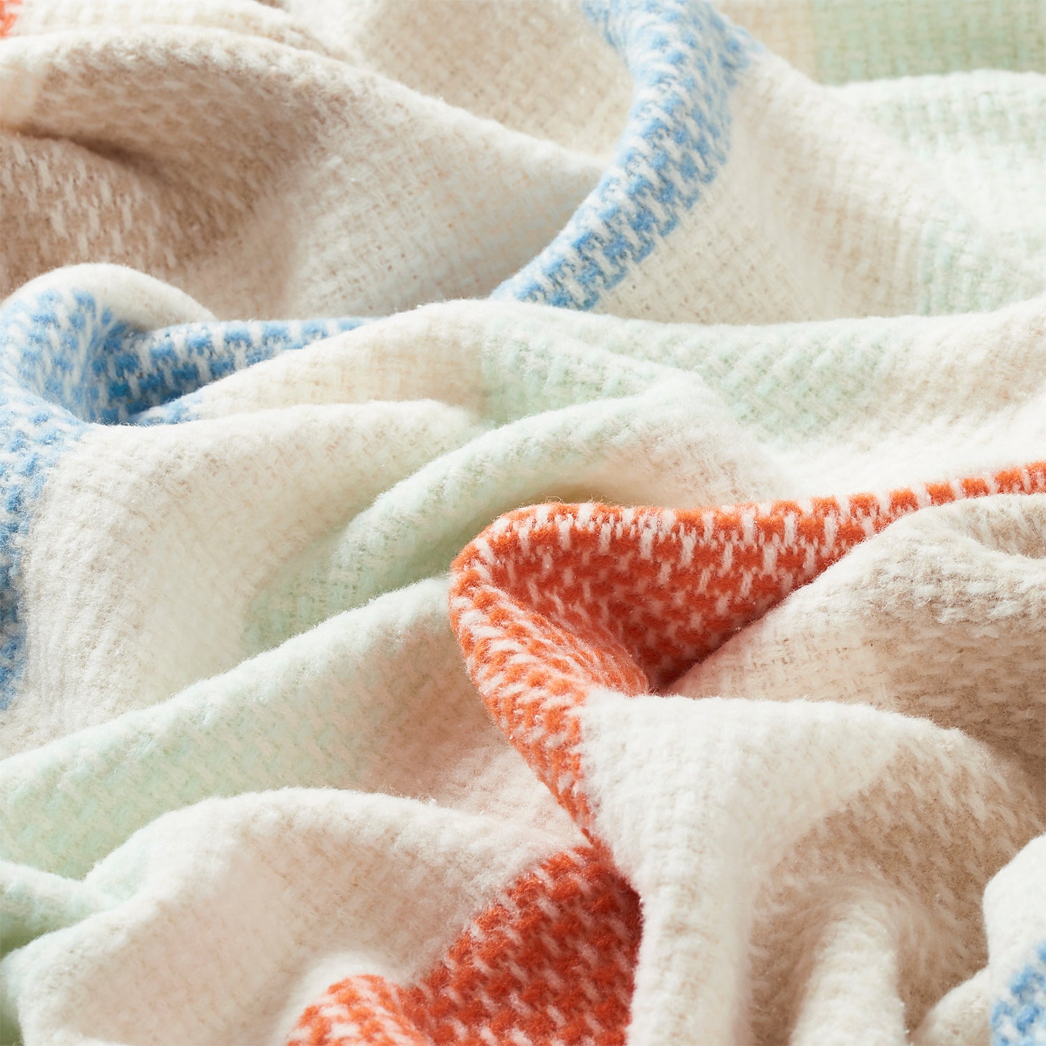 Mora Interior Eco Throw, Striped, Blanket, Chunky Knit Blanket