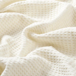 Mora Interior Eco (Natural Blanket) Throw, Chunky Knit Cotton, Cream