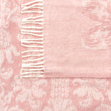 Mora Interior Eco (Pink Blanket) Throw, Chunky Knit Cotton, Knitted