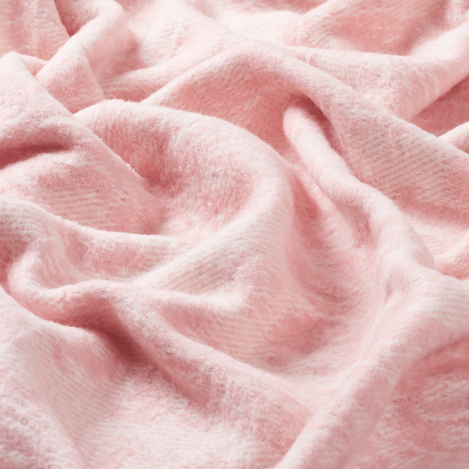 Mora Interior Eco (Pink Blanket) Throw, Chunky Knit Cotton, Knitted