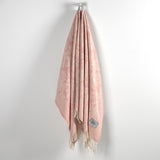 Mora Interior Eco (Pink) Soft Cotton Sofa Throw Blanket