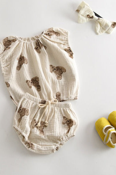 Bear 3 Piece Summer Set (T-Shirt, Shorts & Headband) Cozy Crew Club Outfit Sets mora-uk.myshopify.com bear-3-piece-summer-set-t-shirt-shorts-headband   10off, 20off, 5POUND, allproducts, Baby, baby collection, bear, bear collection, BFCM-50, China, CHRISTMAS20, clothing, daywear, headband, LINECARD, new in, nonpersonalised, outfit, PADDY10, set, shorts, SSSALE2520, summersale24, tshirt, WINTER20, zero