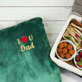 Father's Day Personalised Microfibre Soft Sofa Blanket