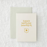 Happy Birthday Beautiful - Gift Card